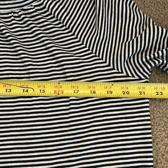 Chaps Denim striped top - Picture 2 of 6